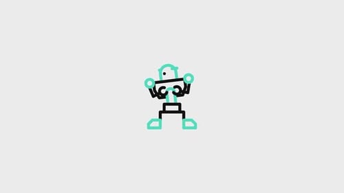 Robot Animated Icon V24