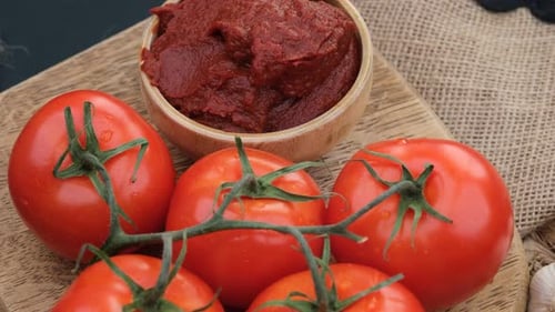 Tomatoes Ripe Paste