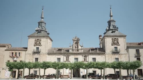 City Hall of Burgo De Osma Town of Soria Spain