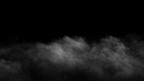 Realistic Smoke Flowing Loopable Overlay