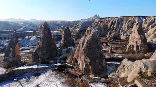 Cappadocia Mountains in Turkey