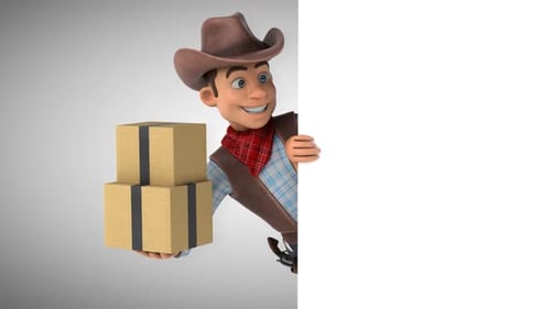 Fun Cowboy - 3D Animation