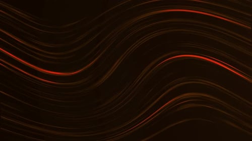 Dynamic Red Glowing Lines Abstract Motion Background