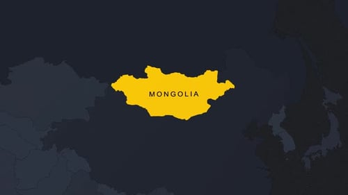 Animated World Map Country Highlight Reveal