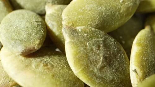 The beauty and utility of green pumpkin seeds.