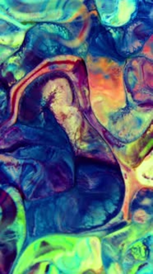 Abstract Fluid Art Flowing Background