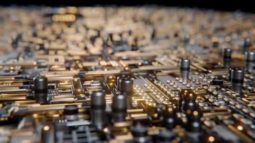 Advanced Microchip Connecting with a Motherboard