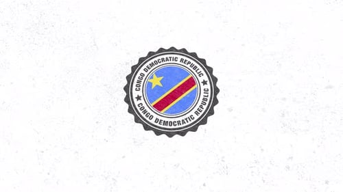 Grunge Rubber Stamp Emblem Reveal Animation