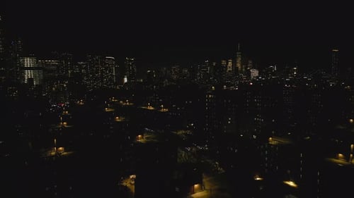 Forwards Fly Above Night Metropolis