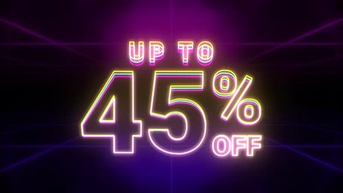 Neon Glow Up To 45% Off Discount Title