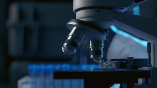 Laboratory Microscope for Scientific Research and Experiment