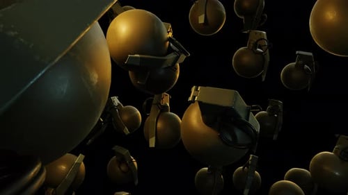 Hand Grenade Alpha 01 4k