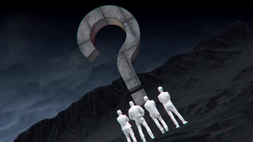 Ilustração de um futuro incerto