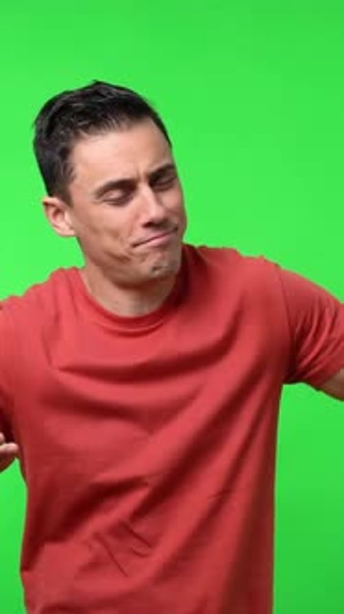 Man Very Sure of Himself Saying Not to Worry