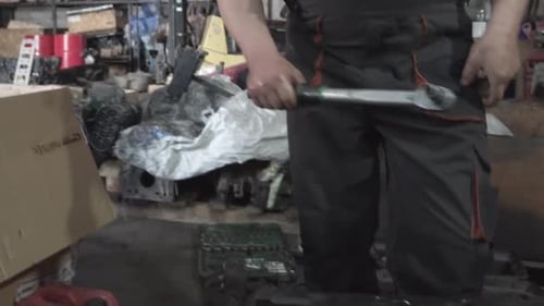 Diesel Engine Overhaul and Rebuild. Repair of the tractor engine