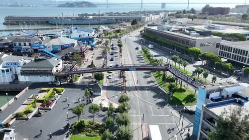 Pier 39 at San Francisco in California United States.