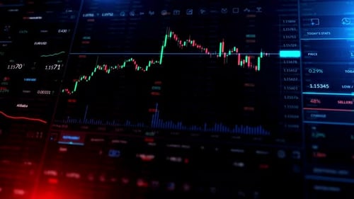Stock Market, Trading Chart, Investing, Finance