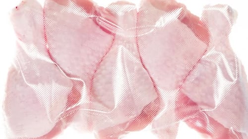 Packaging And Freezing Chicken Legs