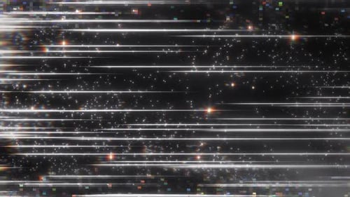 Abstract Glitch Digital Lines Moving Effect Background