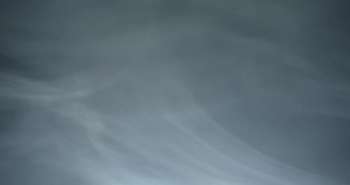 Abstract Background with Smooth Gray Clouds