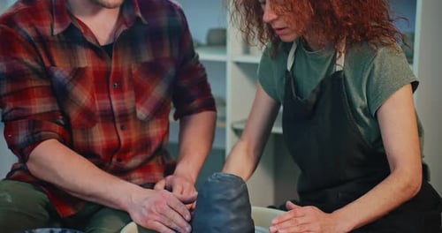 Focused Pottery Crafting