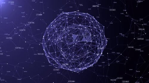 Global Encrypted Cybersecurity Network Data Cyber Security Cloud Computing IOT AI Technology