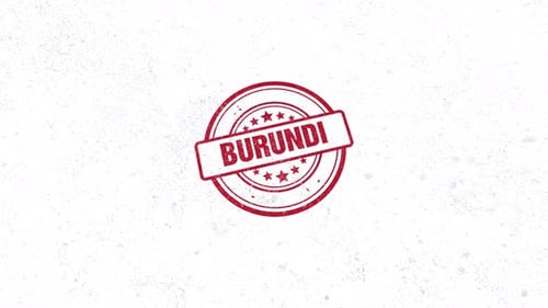 Burundi Rubber Stamp