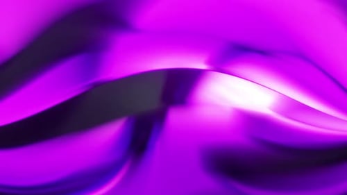 Purple green opening closing plates abstract animation