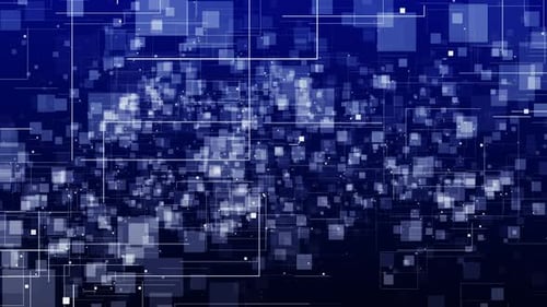 Technology Background Loop, Business Corporate Abstract