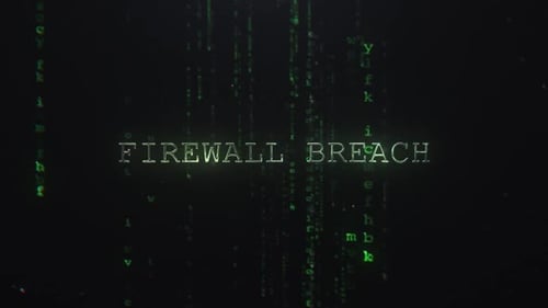 Matrix Style Firewall Breach Title Reveal