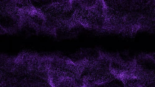 Purple Particle Flow