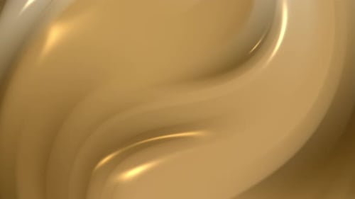 Animación de fondo degradado de color beige cremoso, ondas suaves y brillo sutil