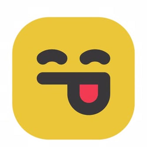 Animated Playful Emoji with Tongue Sticking Out