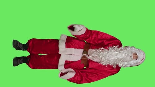 Saint Nick Character Expresses Rejection