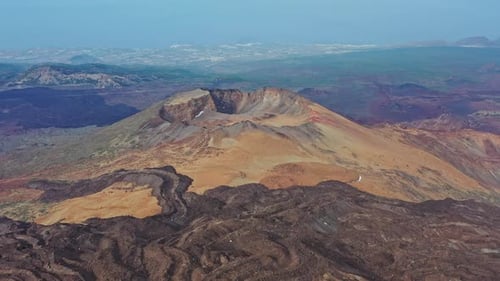 The awe-inspiring volcanic landscape of Tenerife Island in Spain