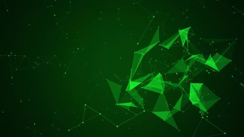 Green Plexus Technology Background Loop V7