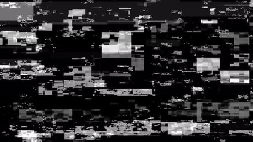 4K Retro Tv Noise Background