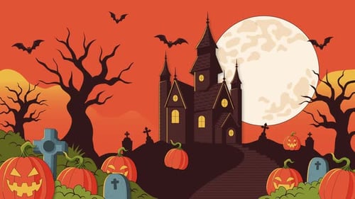 Halloween Orange Animation