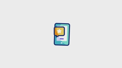Phone Rating Animated Icon V1