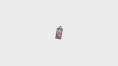 Paperbag Animated Icon
