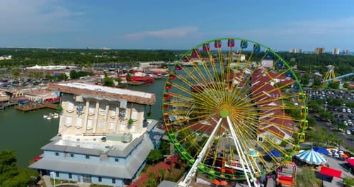 Myrtle Beach South Carolina United States - August 17 2020: Myrtle Beach
