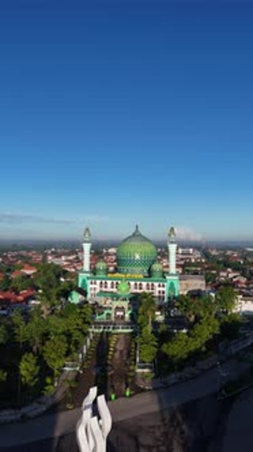 Paysage urbain de Pamekasan Madura