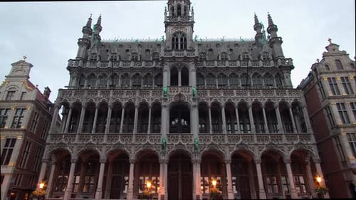 Brussels city Museum gothic landmark