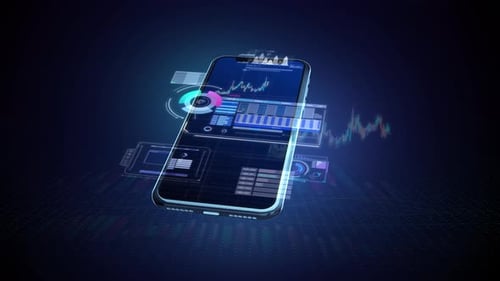 Stock Market In A Smartphone