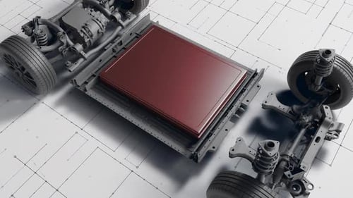 Assemblage d'une plate-forme de batterie pour véhicules électriques