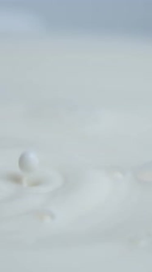 Milk Drops, Vertical Video 05