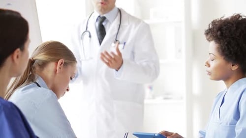 Medical Team Presentation in Hospital