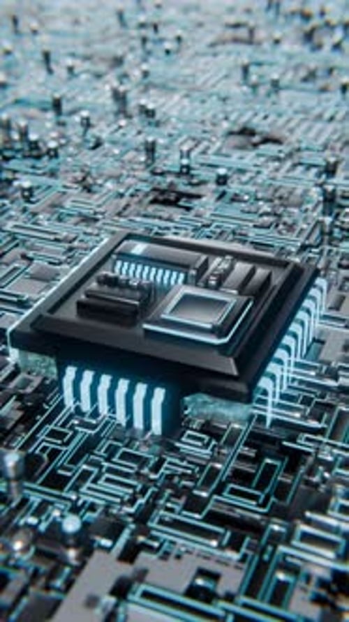 Advanced Microchip Connecting with a Motherboard