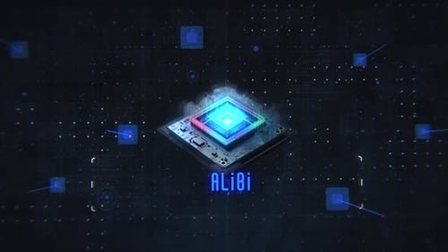 Futuristic Technology Digital Circuit Board Logo Reveal Opener
