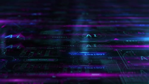 An Array Of Animations With Artificial Intelligence Code